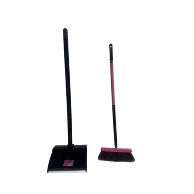 Garbage bin, soft-bristle broom, simple and lightweight