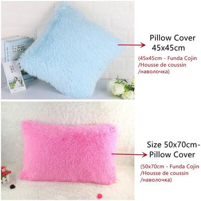 Super Soft Warm Fur Blanket Fluffy Shaggy Sofa Blankets Bed