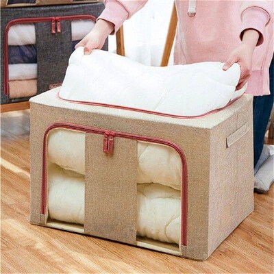 22L Foldable Storage Bag Clothes Quilt Organizer Waterproof