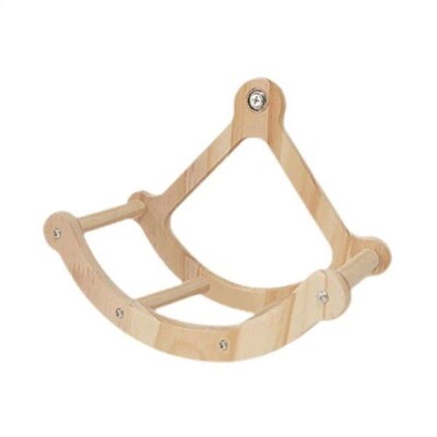 Bird Rotfating Perch Toy Bird Perch Stand Toy Parrot Wheel