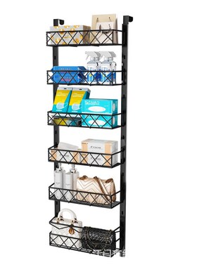 Creative Storage Rack For Rear Door Without Punching Creativ