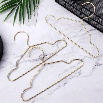 10 Pcs Metal Pet Hanger Miss Infant Clothes Hangers Cat