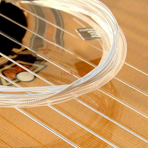 Classical Guitar Strings Nylon Core Silver Plated Copper Wou