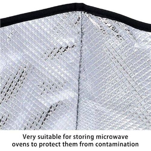 Microwave Cover Polyester Oven Dust Cover with Handle
