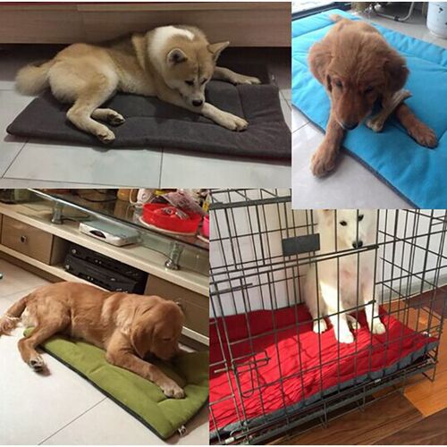 Pet Mat Kennel Pad Cushion Dog Crate Mattress Dog Cat Bed fo