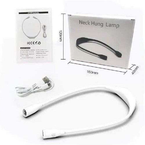 1/2PCS Neck Reading Light Novelty Flexible Neck Lights