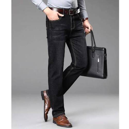 -  Autumn/Winter New Mens Jeans High Quality Elastic