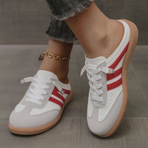 Womens Lightweight Soft Bottom Backless Slip-On Sandals