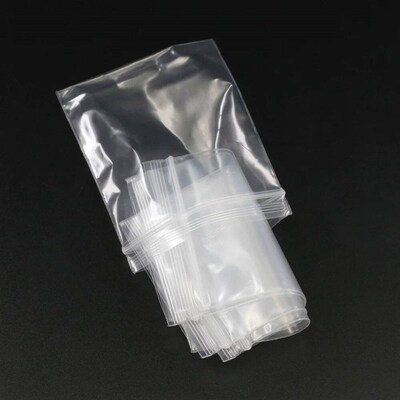 30-100pcs/bag 4*6/5*7/6*8/7*10/8*12cm Zipped Lock Reclosable