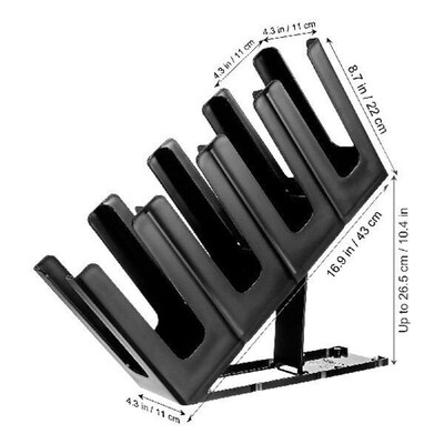 Foldable Plastic Cup Holder Adjustable Paper Cup Rack for