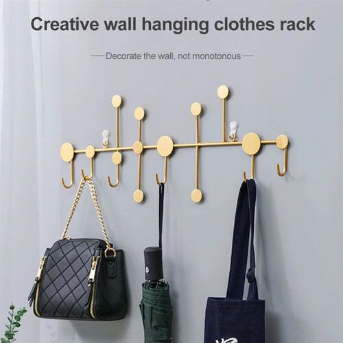 Luxury Fitting Room Coat Hooks Wall Mounted Clothes Rack Coa