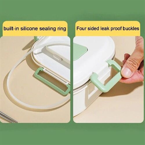 Stainless Steel Thermal Lunch Box Microwave Safe 2/4/5