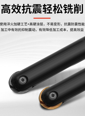 球头精铣刀杆T29加硬抗震球型半圆刀杆配瓦尔特半圆形刀片P3200