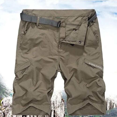 Mens Outdoor Casual Shorts Rip-stop Military Multi-pocket S