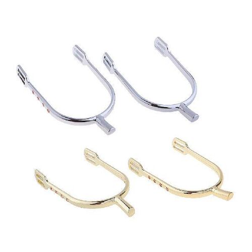 1 Pair Zinc Alloy Horse Spurs Equestrian Horse Riding Boots