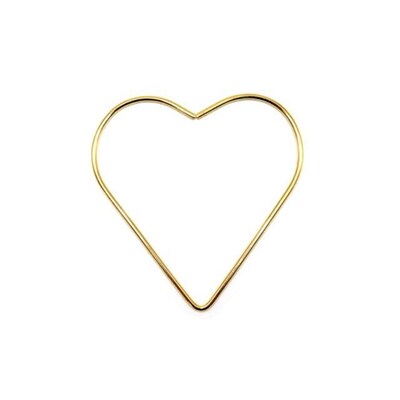 Love Heart Metal Craft Hoops Dream Catcher Rings 适用于 Drea