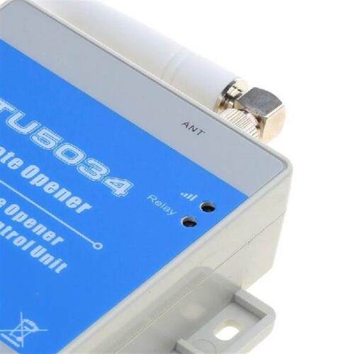 GSM Remote Control Gate Door Opener No Distance Limit White