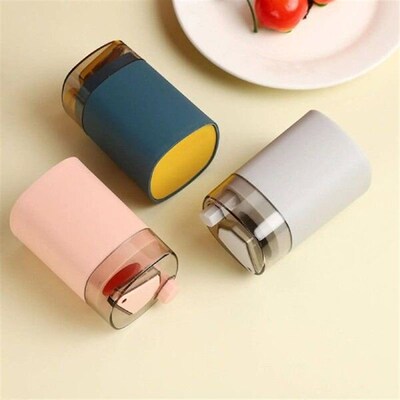 Plastic Toothpick Holder Dispenser Press-Type for Bars