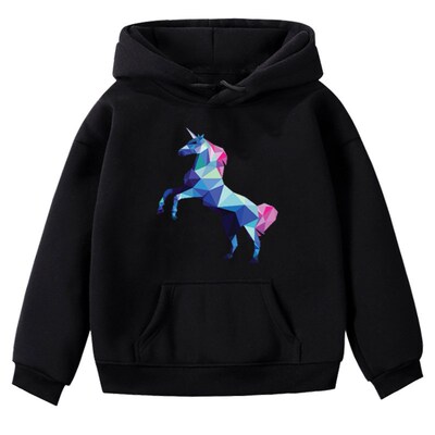 Fashion Unicorn Print Sweater Toddler Boys Girls Sweatshirt