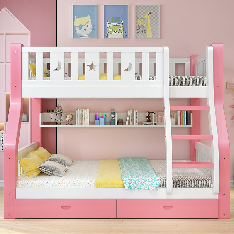 全实木上下床层床高低子母床上下铺人床多功能两层木床儿童床,住宅家具,高低/子母床,淘宝优惠券,粉丝福利购,淘宝优惠卷