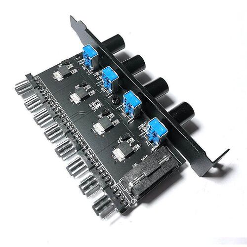 Speed Controller Knob Adjust 3pin/4pin Fan Hub High