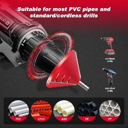 PVC Deburring Tool 2 In 1 Inner-Outer With Replaceable 3
