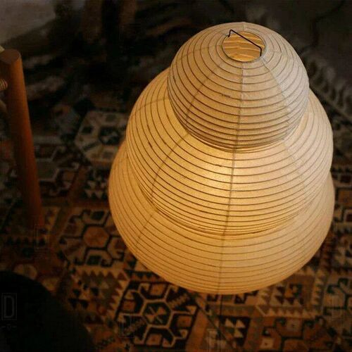 Japanese Design  Table Lamp White Rice Paper Decorative Desk