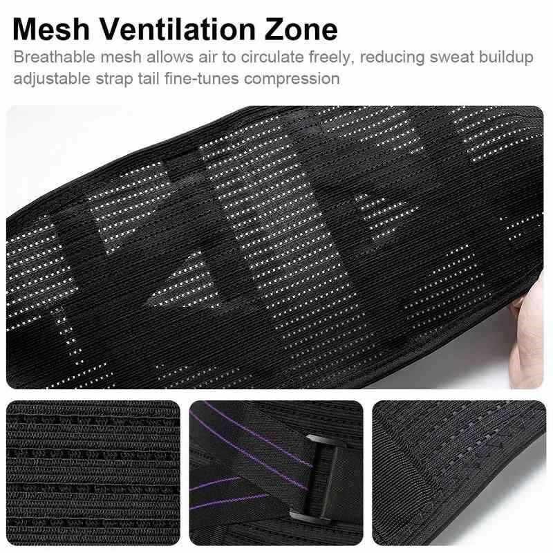Back Brace with 4 Support Stays for Lower Back Pain - Breath - 实物图