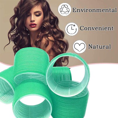 Curlers Heat Hair Rollers with Duckbill Clips Self Grip perm
