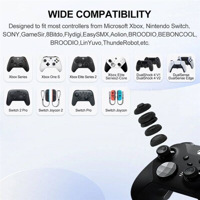 GameSir Joysticks Caps for G7 PRO Cyclone 2 Kaleid Flux G7 S