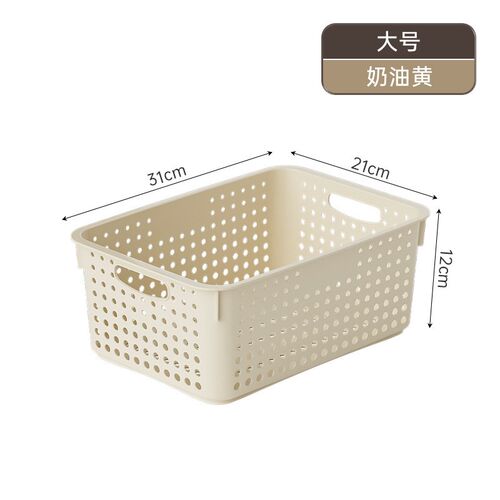 Storage Baskets Plastic Baskets Organizing Boxes for Desktop