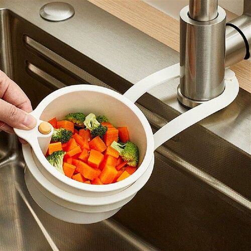 Creative Sink Strainer Basket 2-5PCS Hangable Filter Basket
