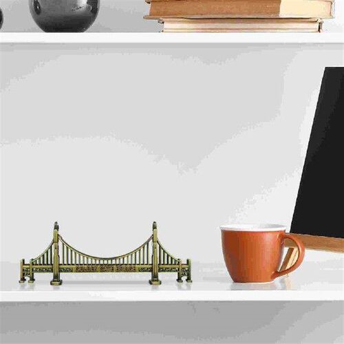 Bridge Model Desktop Alloy Architecture Retro Decor