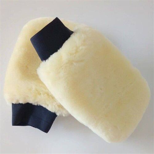 Double-sided Plush Car Wash Gloves Wiping Car Imitation