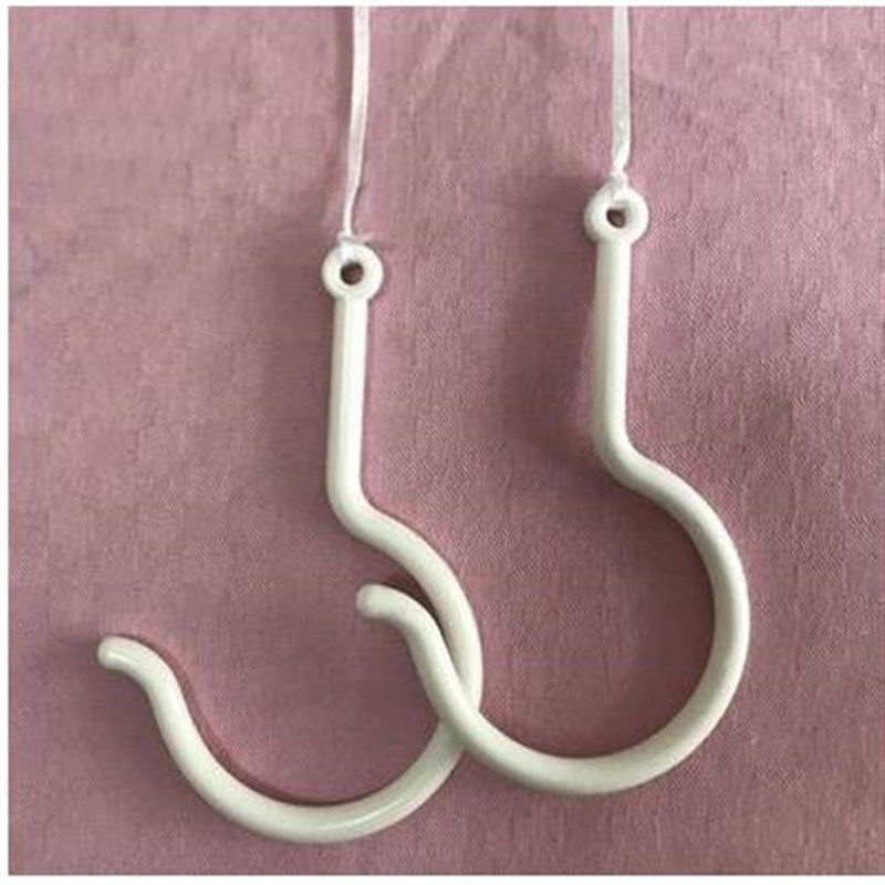 蚊帐钩挂钩免打孔窗帘家用塑料帐钩学生宿舍床帘配件挂钩吊钩帐纱