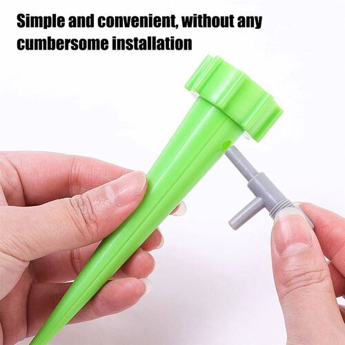 1-12pcs Self-Watering Spikes Kits Automatic Waterers Drip Ir