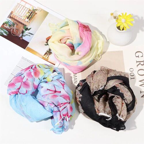 1PC Women Summer Anti-UV Arm Protection Sleeves Chiffon Shaw