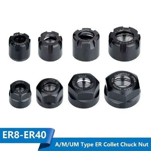 1Pcs High Precision Chuck Nut ER 11/16/20/25/32/40 CNC