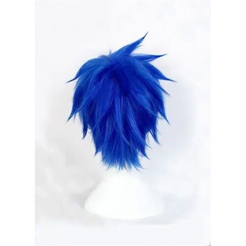 Akame Ga Kill! Wave Cosplay Synthetic Wig Short Dark Blue