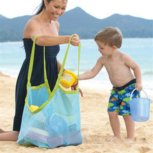 Hot Mom Baby Beach Bags Big Size Women Kids Mesh Bag Messeng