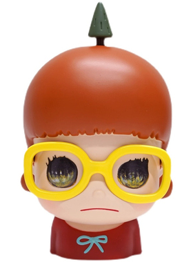 奈良美智小女孩存钱罐潮流存钱筒桌面装饰摆饰潮玩艺术公仔