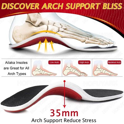 Orthotic Inole Men High Arch Support Flatfoot Orthopedic Ino
