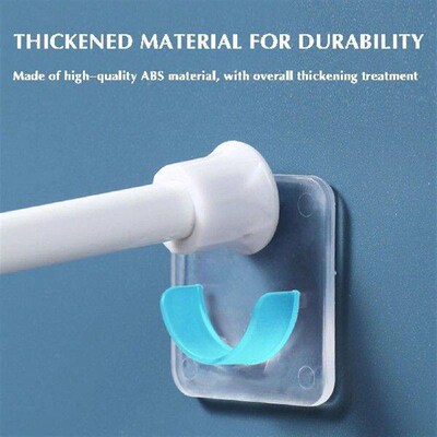Bathroom Shower Rod Retainer Adhesive Shower Rod Retainer