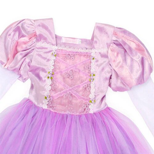 Girl Rapunzel Dress for Kid Halloween Princess Cosplay