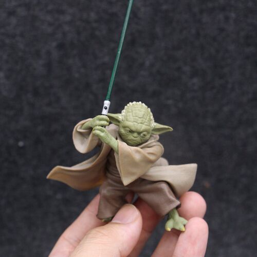 Star War Characters Master YODA with Sword Action Figure Toy