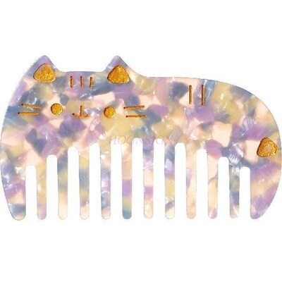Acetic acid wide toothed comb, cat comb, childrens