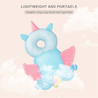 Stuffing Animal Shape Baby Back Protection Pillow Plush Walk