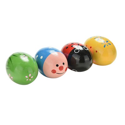 Hot Well Designed  Wooden Baby Toy Music Shaker Instrut musi