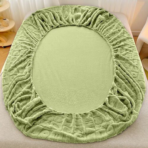 mpressible Tower Fleece Bed ver Single Piece Fleece-lined Th