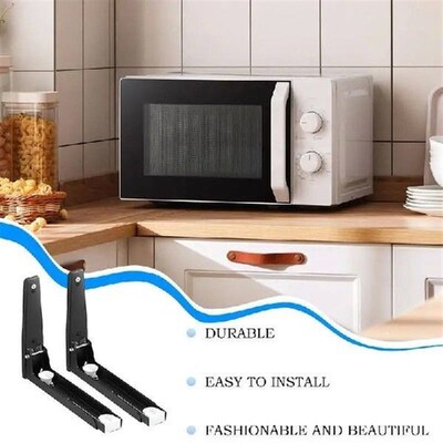Oven Wall Mount Bracket 8 X 8.5 Inches Foldable Thickened